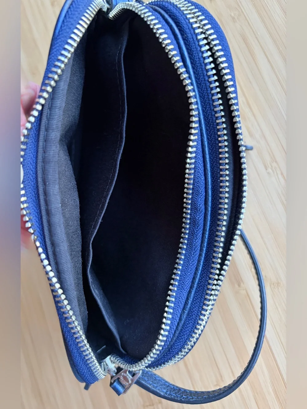 Coach pebbled leather